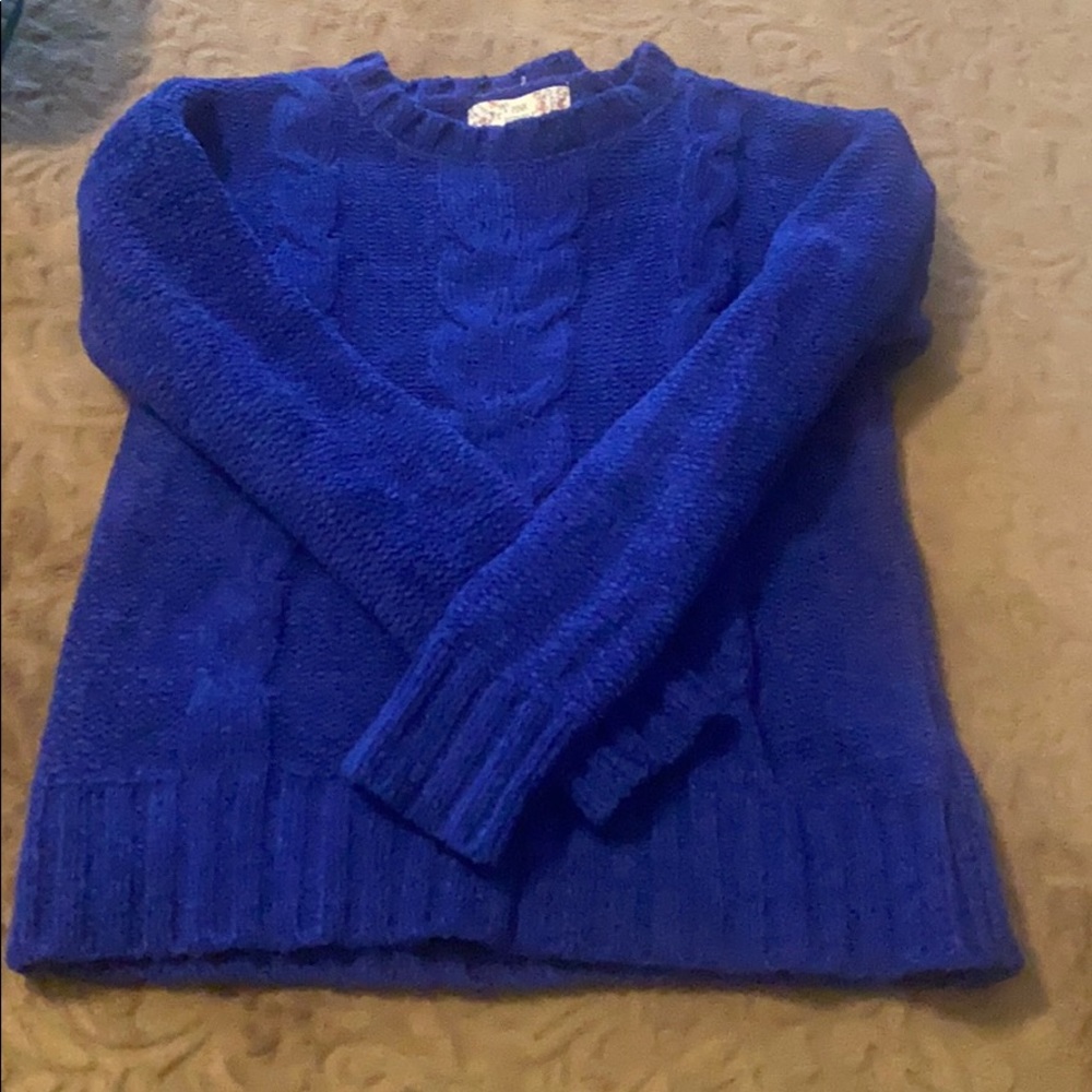 Blue sweater